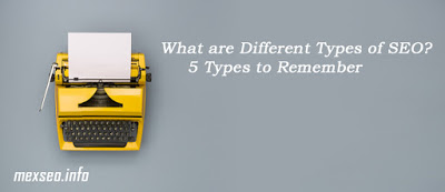 What are Different Types of SEO? 5 Types to Remember