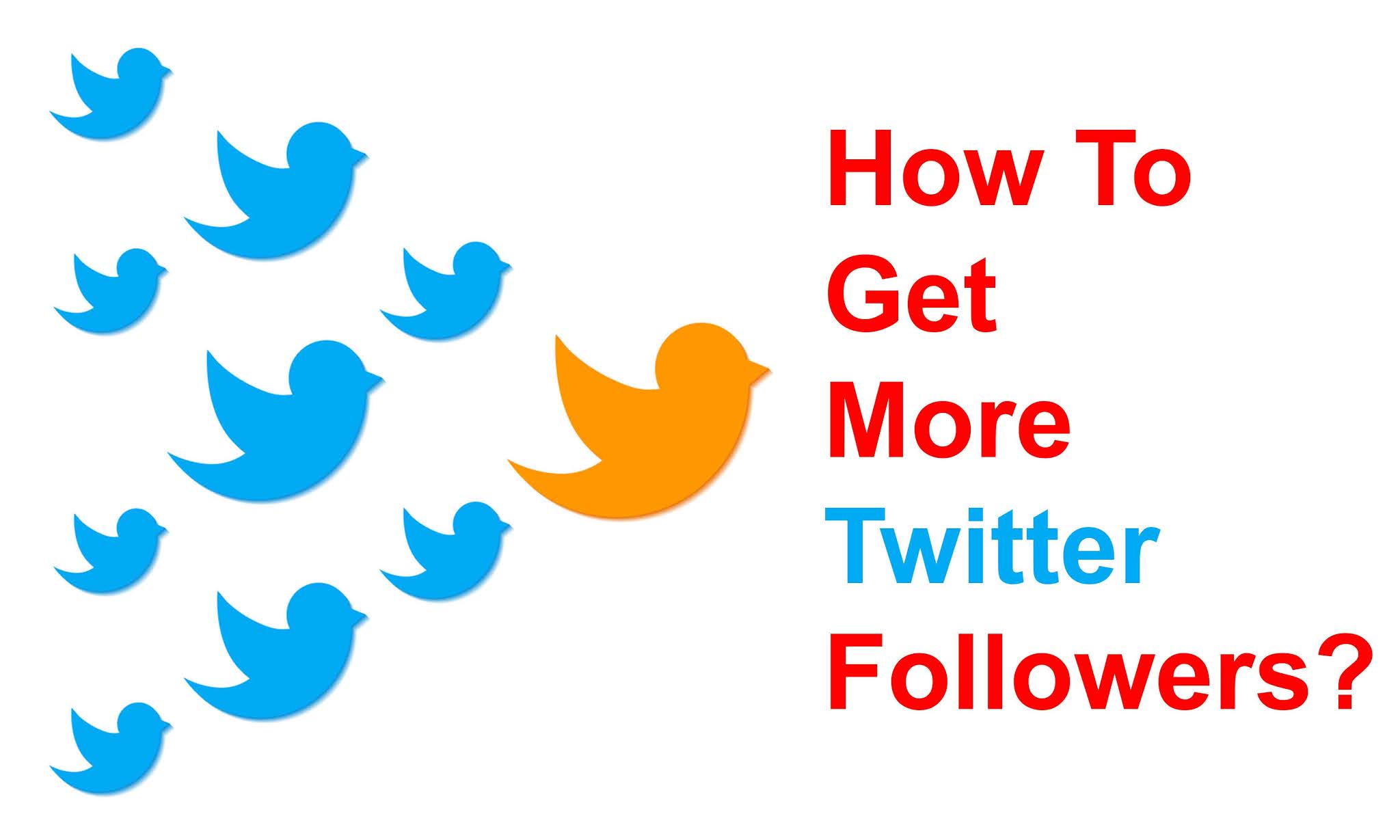 8 steps for Get more Followers on Twitter