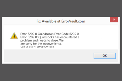 QuckBoks error