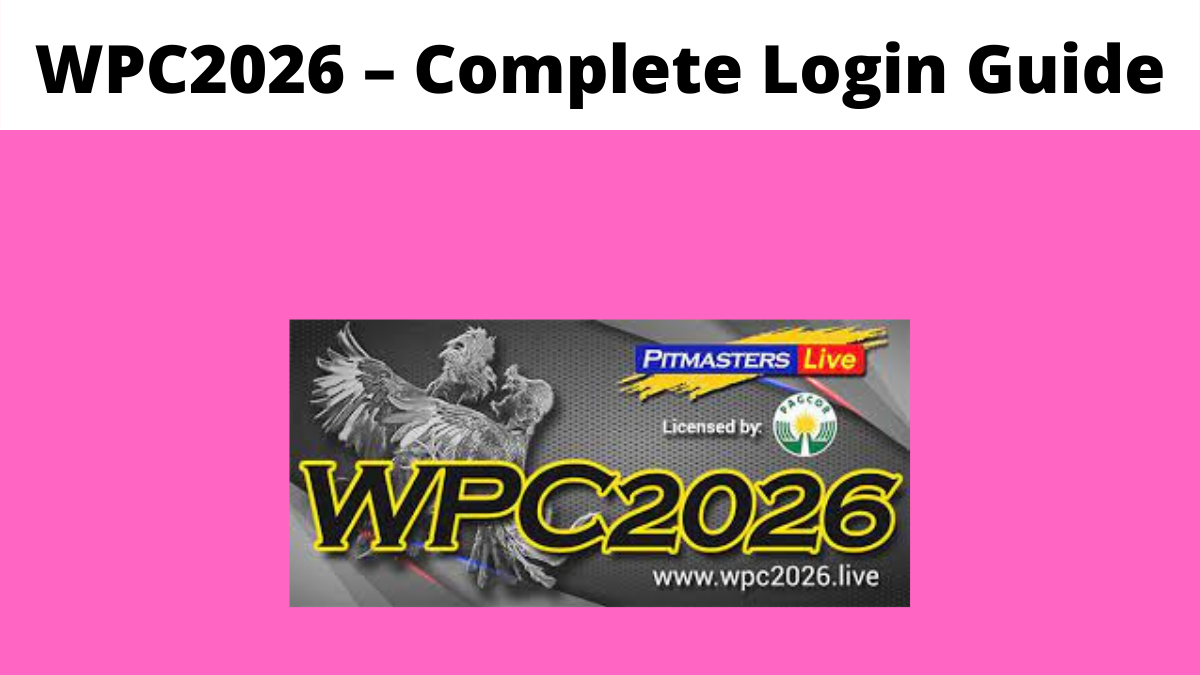 WPC2026 – Complete Login Guide