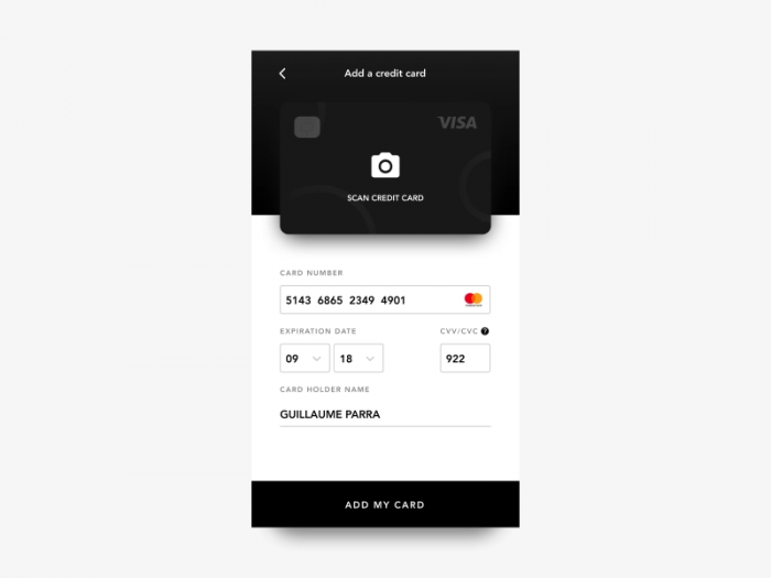 Add Card Details