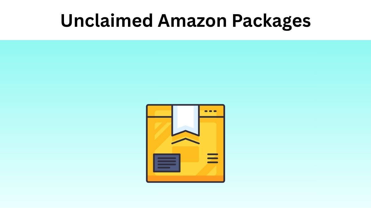 Unclaimed Amazon Packages