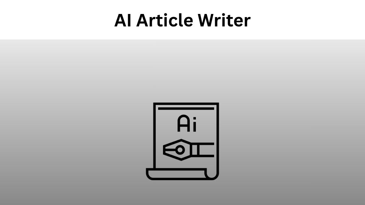 AI Article Writer