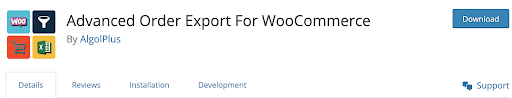 Advanced Order Export For WooCommerce