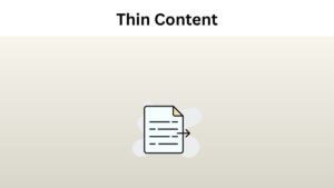 Thin Content