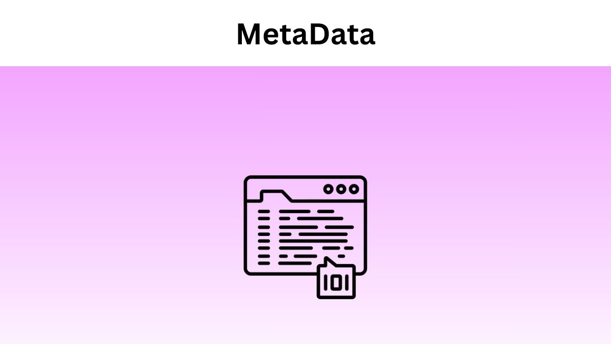 Importance of Optimised MetaData
