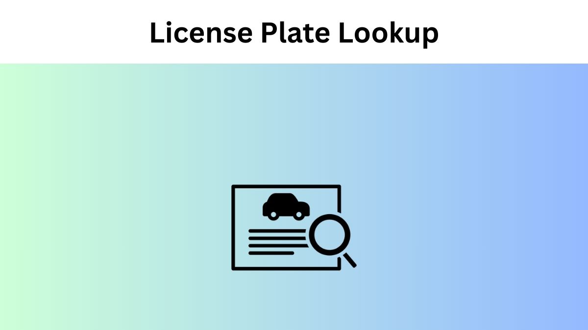 License Plate Lookup