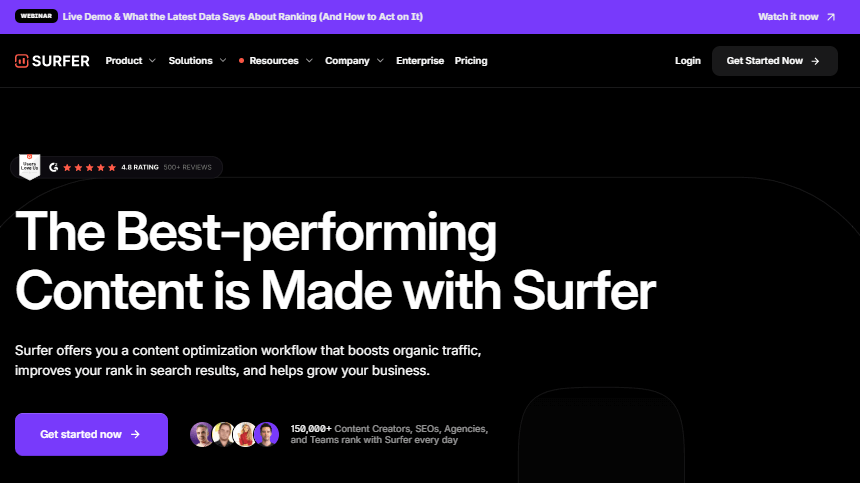 Surfer SEO