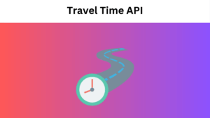 Travel Time API