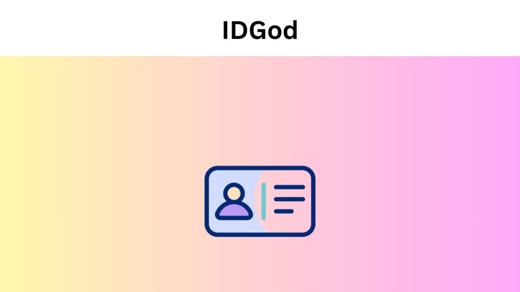 IDGod: Premiun Scannable Fake IDs