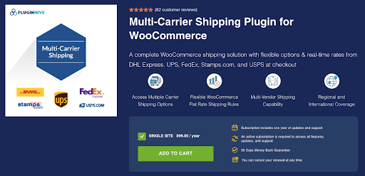 Multi-Carrier Shipping Plugin for WooCommerce 