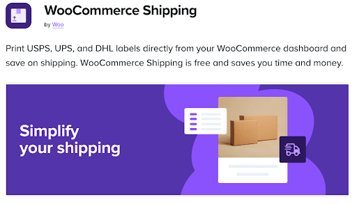 WooCommerce Shipping by Woo