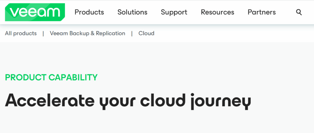 Veeam Cloud Connect