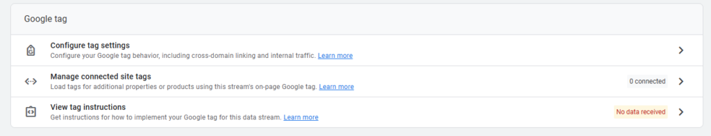 Google Tag