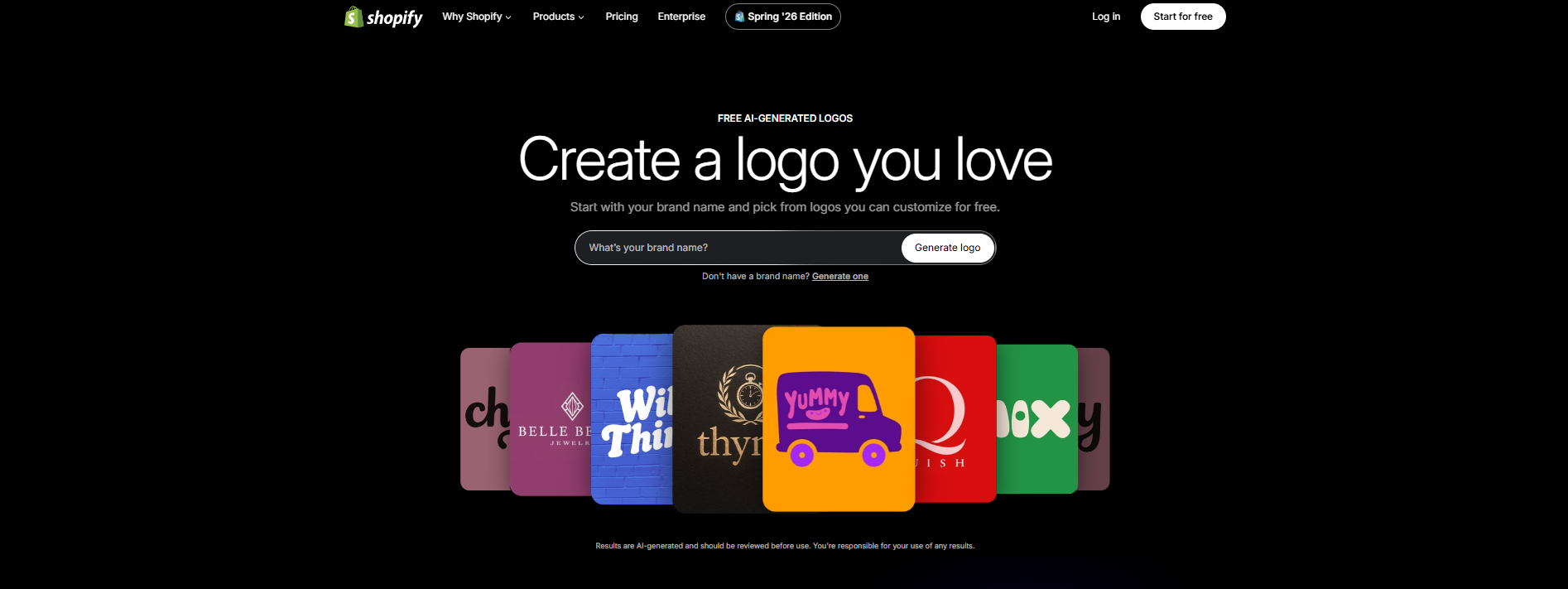 Shopify Logo Maker